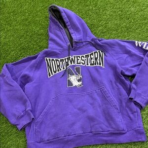 Team Edition - Vintage Northwestern Wildcats Hooded Sweatshirt